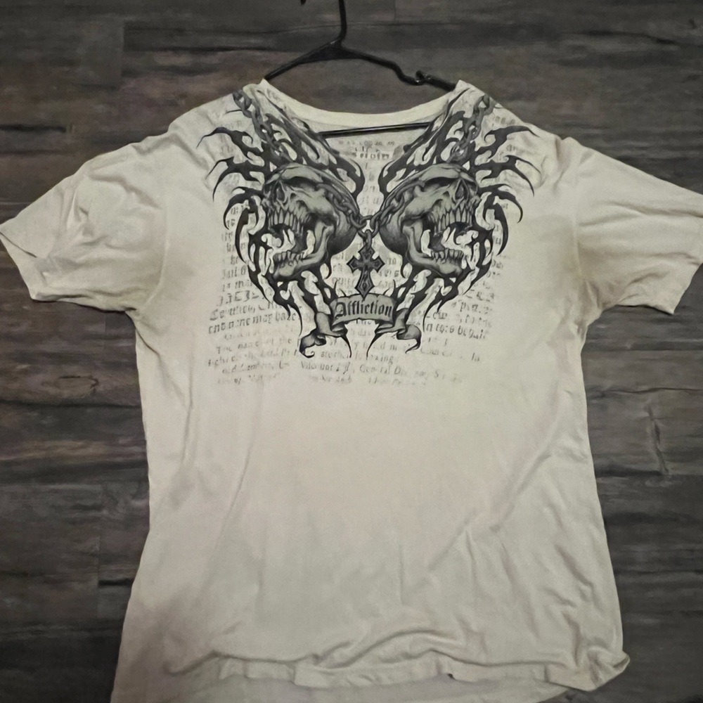 Affliction tee shirt